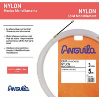 Guía pasacables Anguila Nylon 12004030 4mm 30 metros
